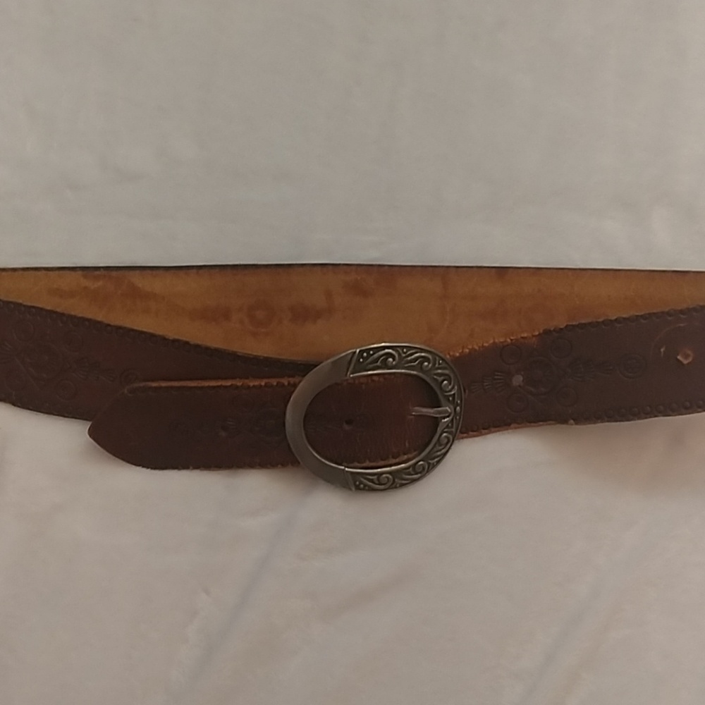 Brown Leather Belt